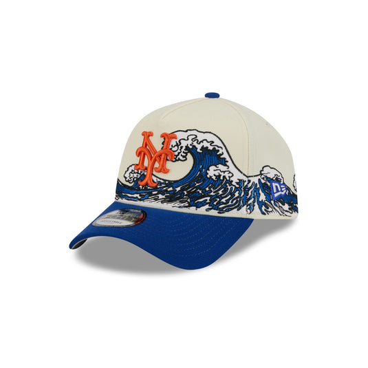 New York Mets Tidal Flow 9FORTY A-Frame Snapback Hat - New Era Cap