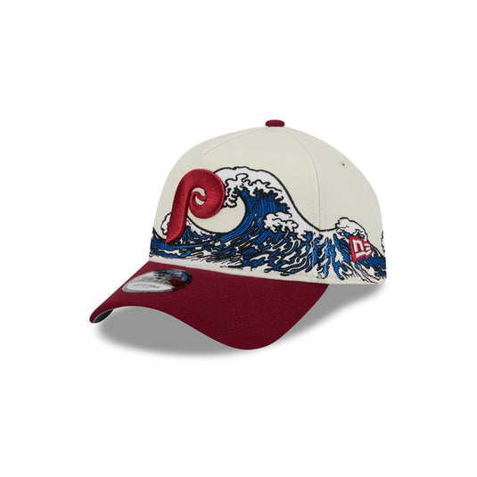 Philadelphia Phillies Tidal Flow 9FORTY A-Frame Snapback Hat - New Era Cap