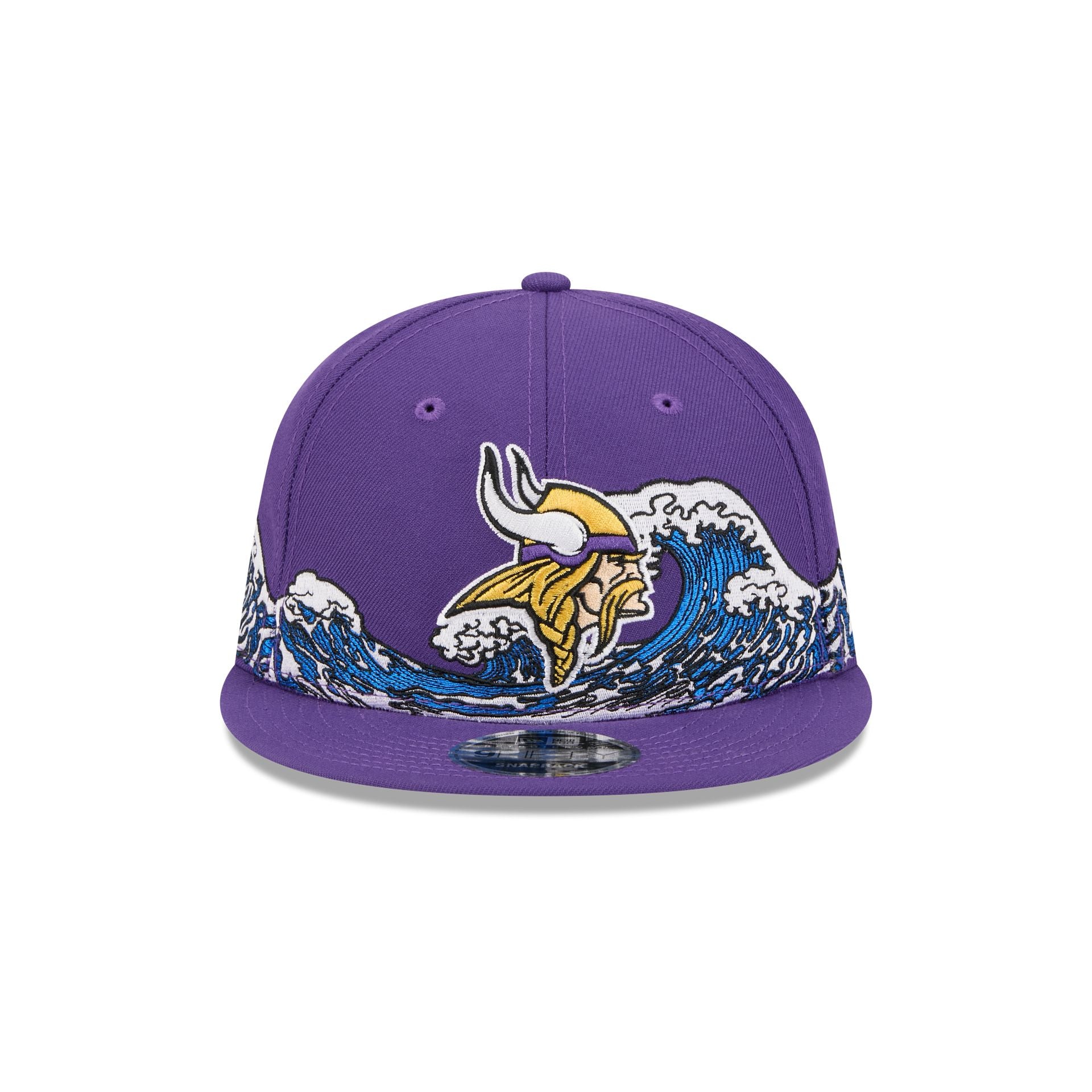 Minnesota Vikings Tidal Flow Retro Crown 9FIFTY Adjustable Hat