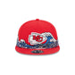 Kansas City Chiefs Tidal Flow Retro Crown 9FIFTY Adjustable Hat