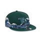 Tampa Bay Rays Tidal Flow Retro Crown 9FIFTY Adjustable Hat