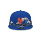 New York Mets Tidal Flow Retro Crown 9FIFTY Adjustable Hat