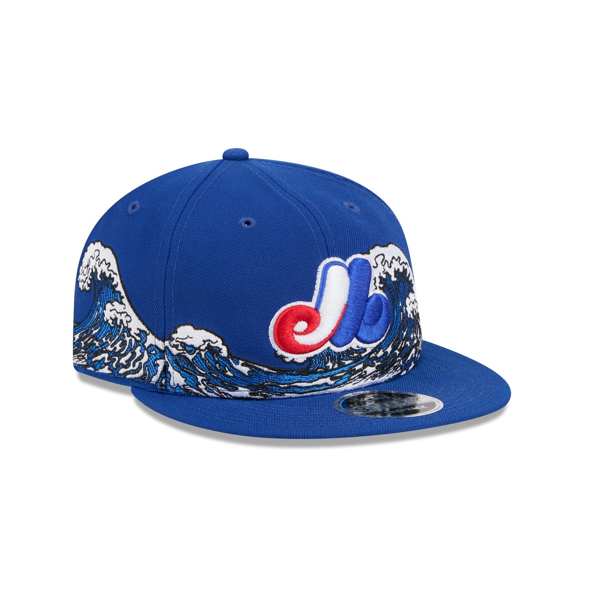 Montreal Expos Tidal Flow Retro Crown 9FIFTY Adjustable Hat