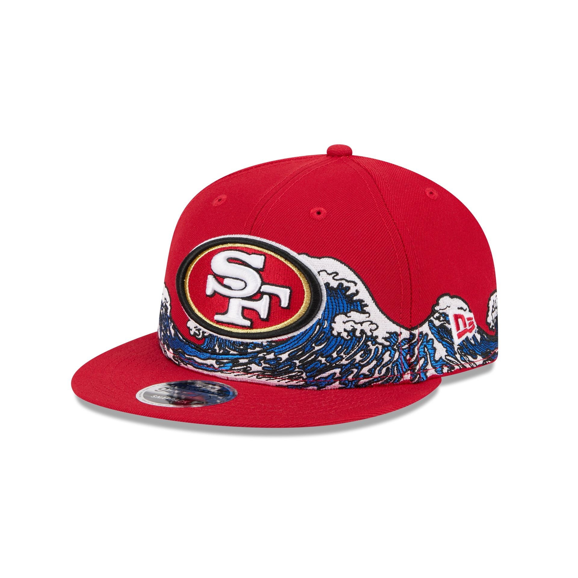 San Francisco 49ers Tidal Flow Retro Crown 9FIFTY Adjustable Hat