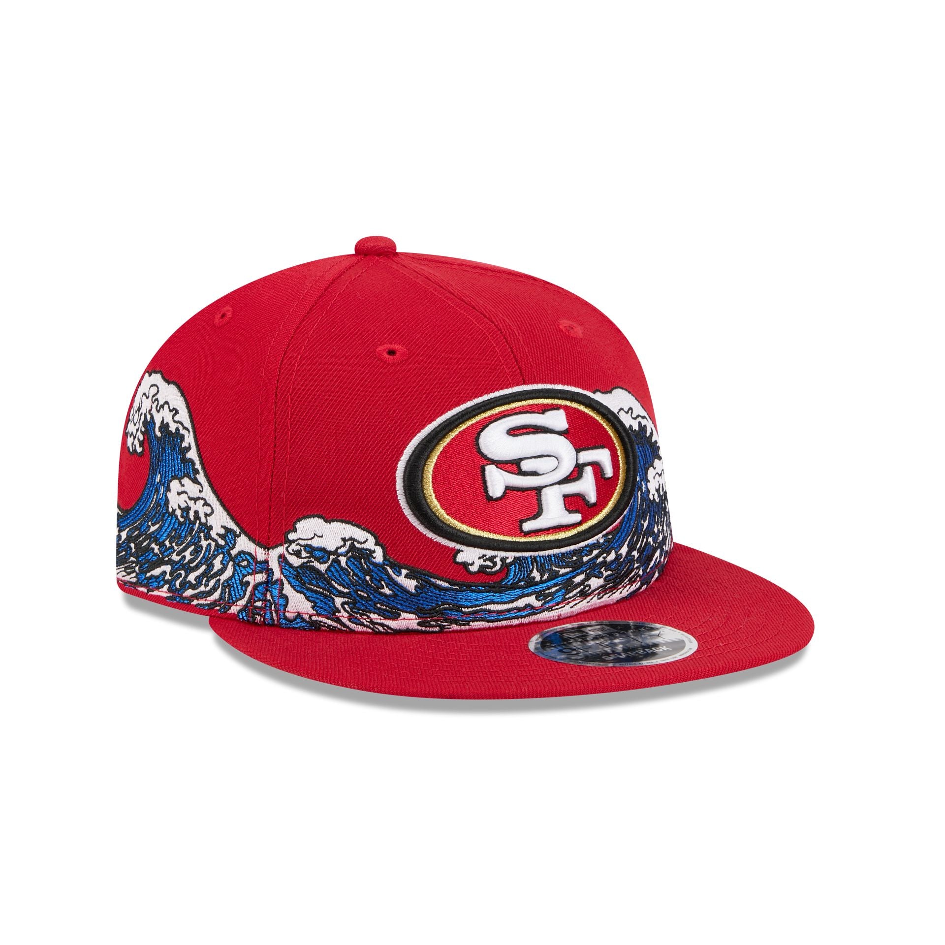 San Francisco 49ers Tidal Flow Retro Crown 9FIFTY Adjustable Hat