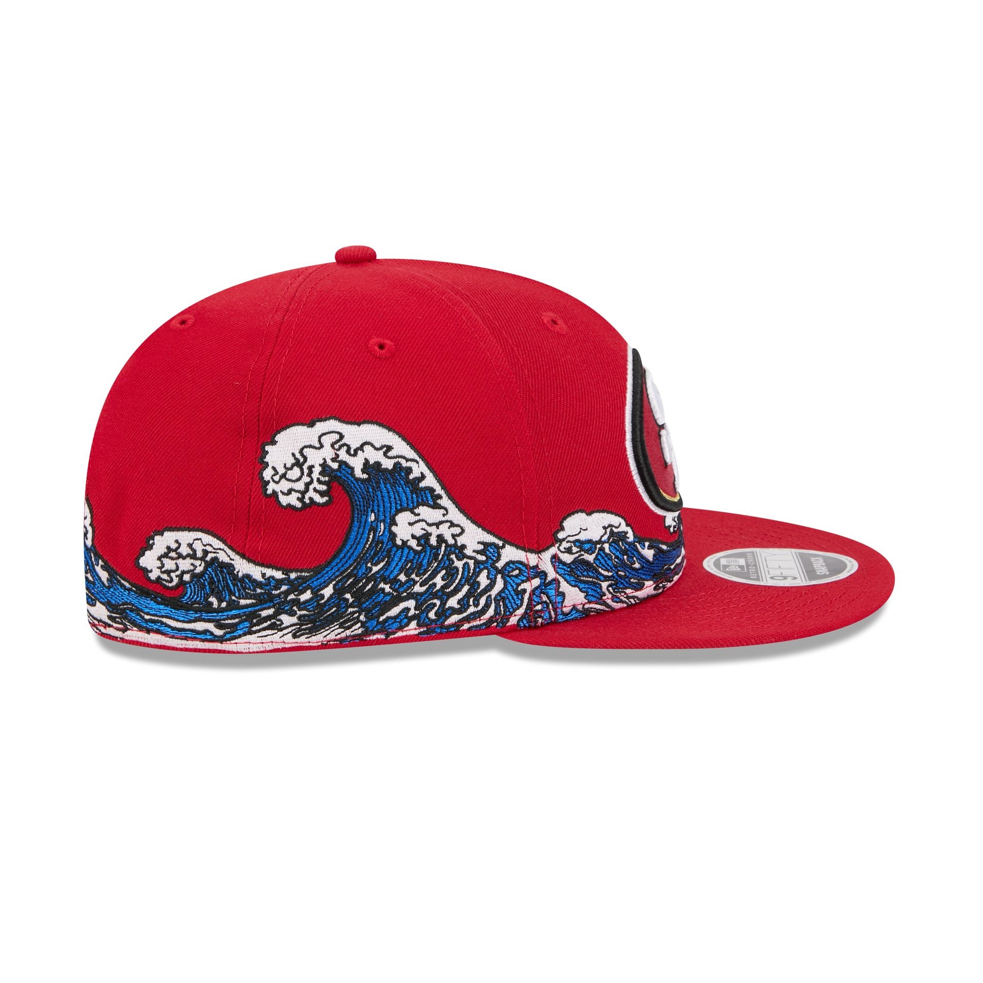 San Francisco 49ers Tidal Flow Retro Crown 9FIFTY Adjustable Hat