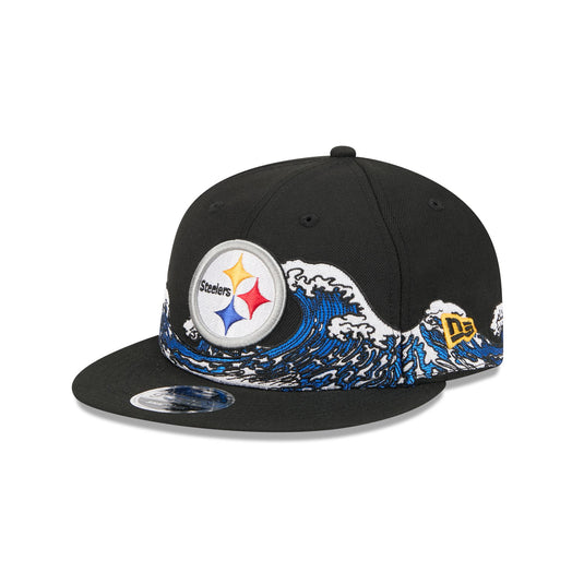 Pittsburgh Steelers Tidal Flow Retro Crown 9FIFTY Adjustable Hat - New Era Cap