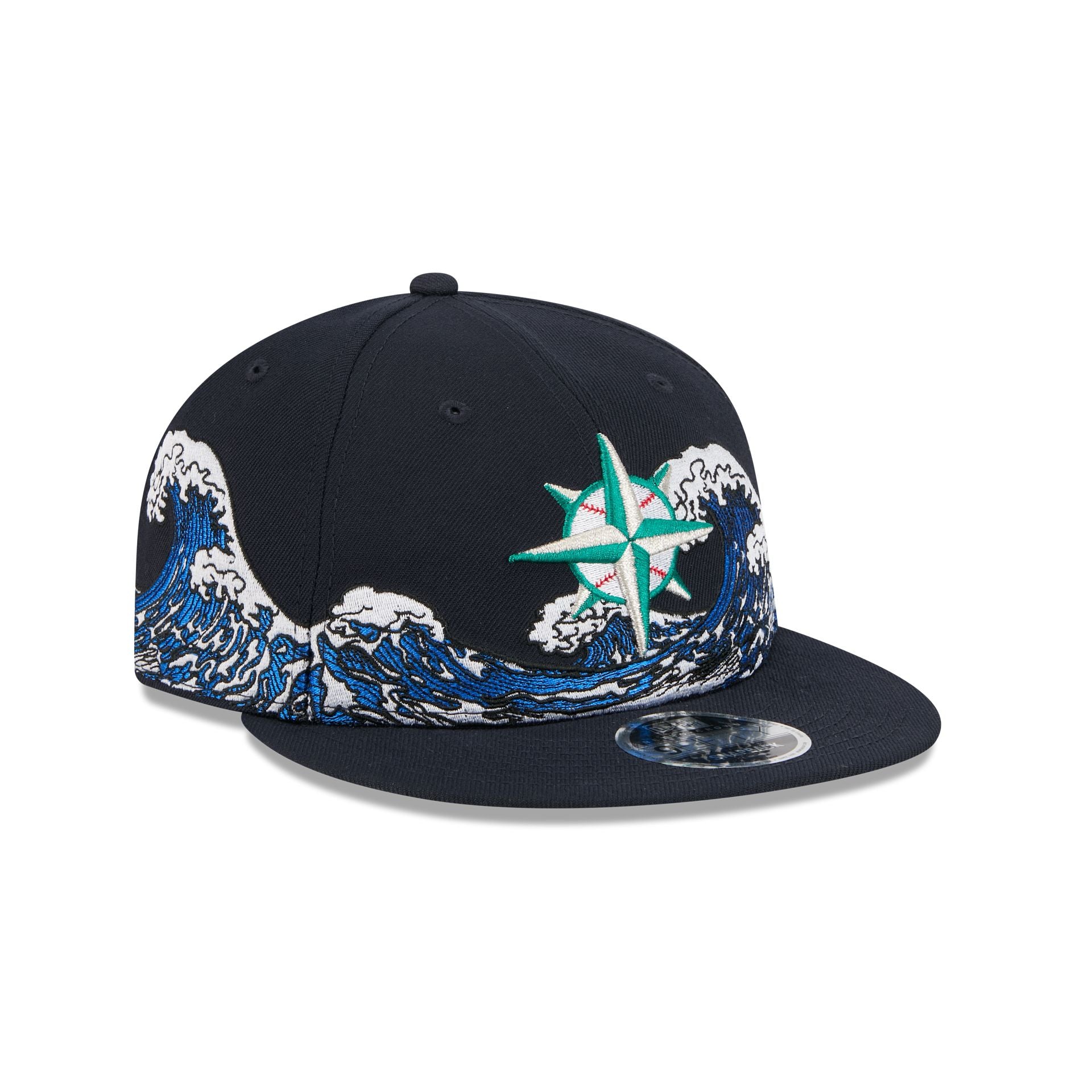 Seattle Mariners Tidal Flow Retro Crown 9FIFTY Adjustable Hat