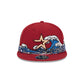 Houston Astros Tidal Flow Retro Crown 9FIFTY Adjustable Hat