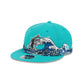 Miami Marlins Tidal Flow Retro Crown 9FIFTY Adjustable Hat
