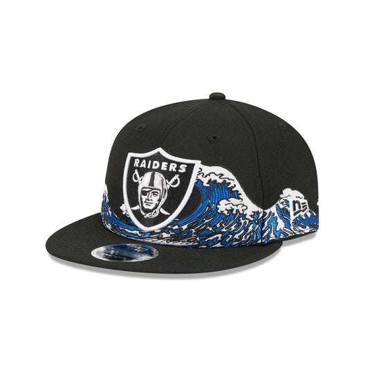 Las Vegas Raiders Tidal Flow Retro Crown 9FIFTY Adjustable Hat - New Era Cap