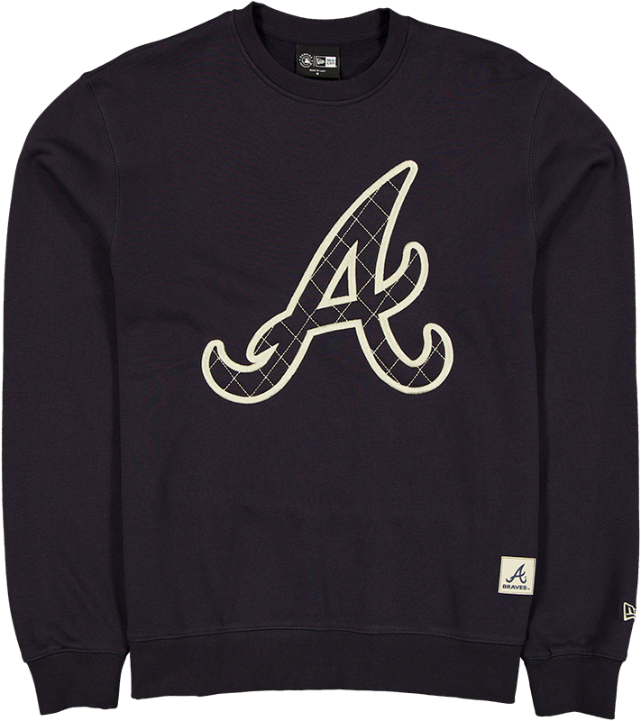 Atlanta Braves Quilted Crewneck