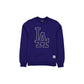 Los Angeles Dodgers Quilted Crewneck