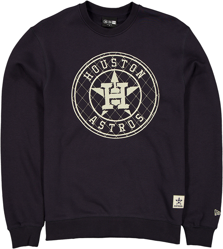 Houston Astros Quilted Crewneck