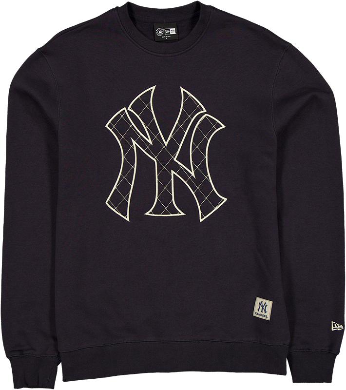 New York Yankees Quilted Crewneck