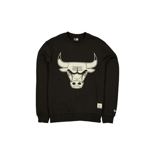 Chicago Bulls Quilted Crewneck - New Era Cap