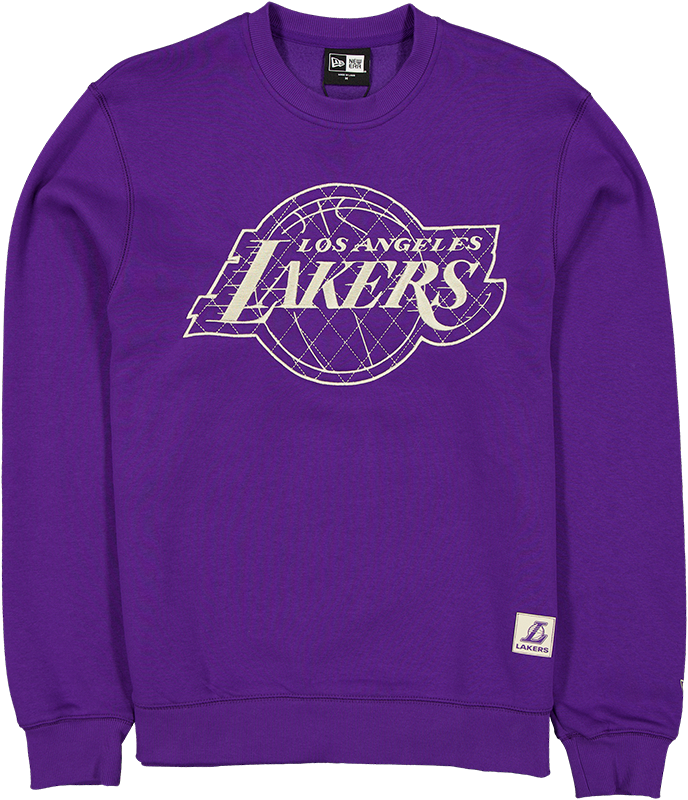 Los Angeles Lakers Quilted Crewneck