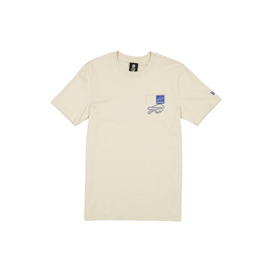 Buffalo Bills Quilted Stone Pocket T-Shirt - New Era Cap