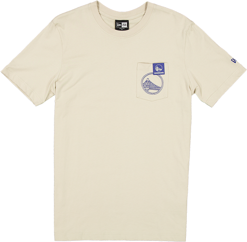 Golden State Warriors Quilted Stone Pocket T-Shirt