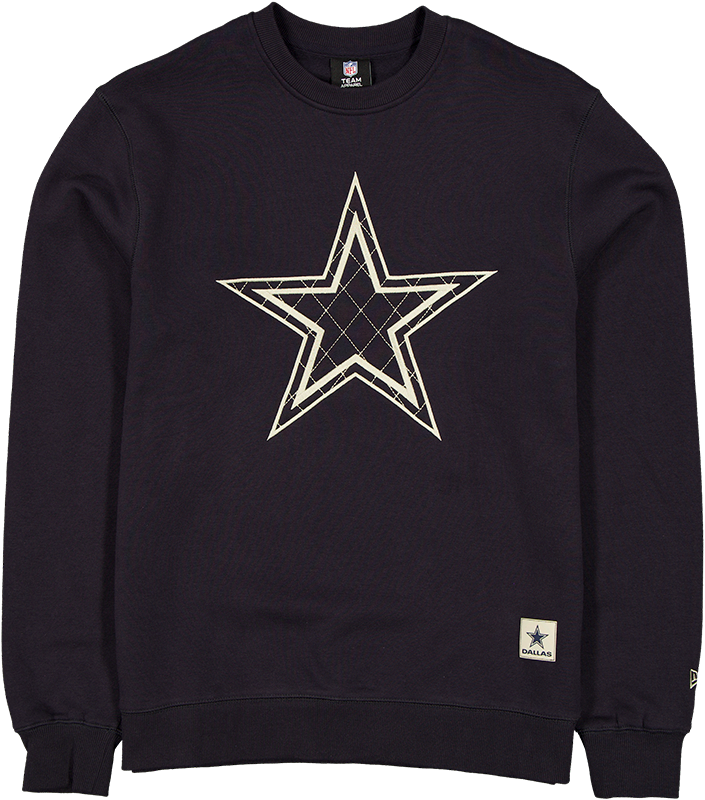 Dallas Cowboys Quilted Crewneck
