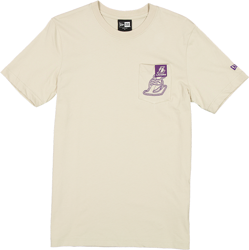 Los Angeles Lakers Quilted Stone Pocket T-Shirt