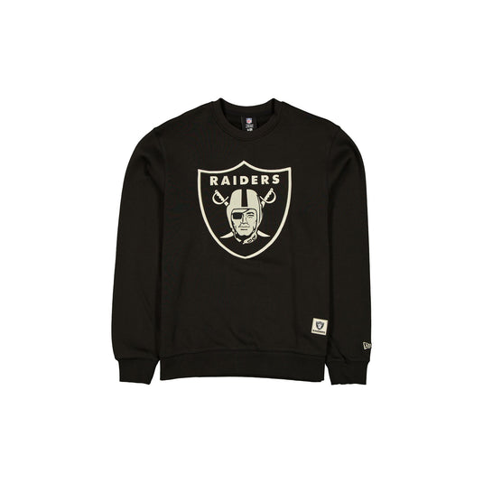 Las Vegas Raiders Quilted Crewneck - New Era Cap