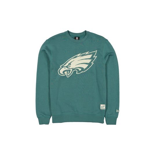 Philadelphia Eagles Quilted Crewneck - New Era Cap
