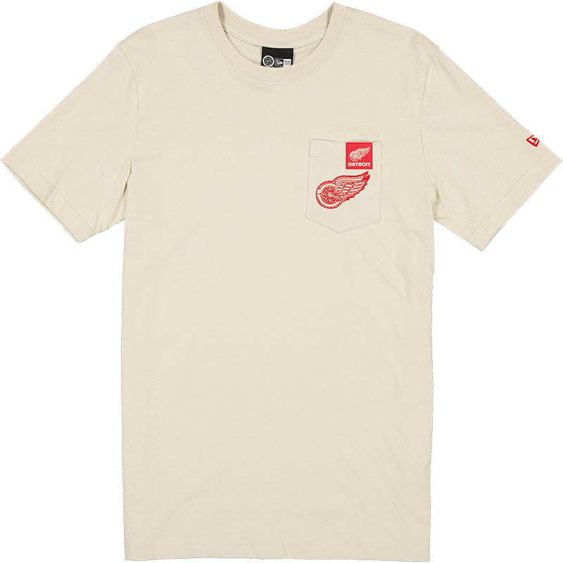 Detroit Red Wings Quilted Stone Pocket T-Shirt