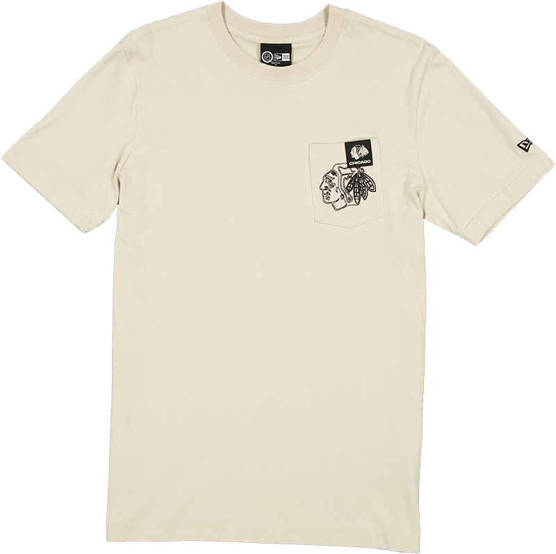 Chicago Blackhawks Quilted Stone Pocket T-Shirt