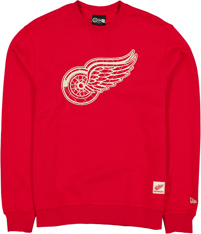 Detroit Red Wings Quilted Crewneck
