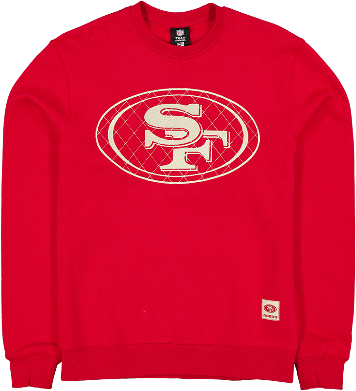 San Francisco 49ers Quilted Crewneck