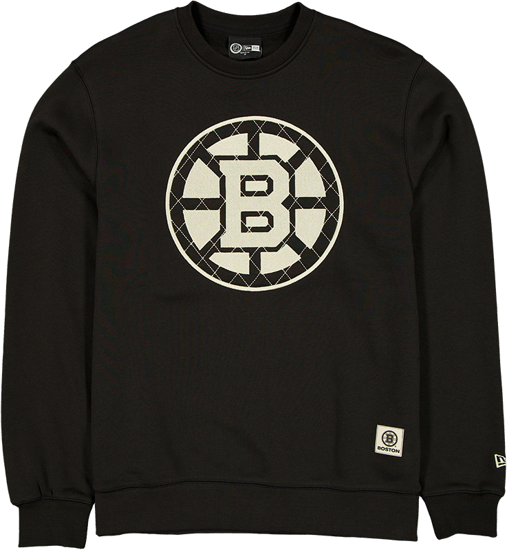 Boston Bruins Quilted Crewneck