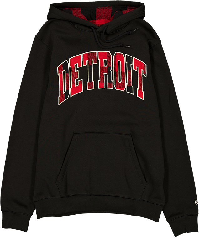 Detroit Red Wings Evergreen Check Hoodie