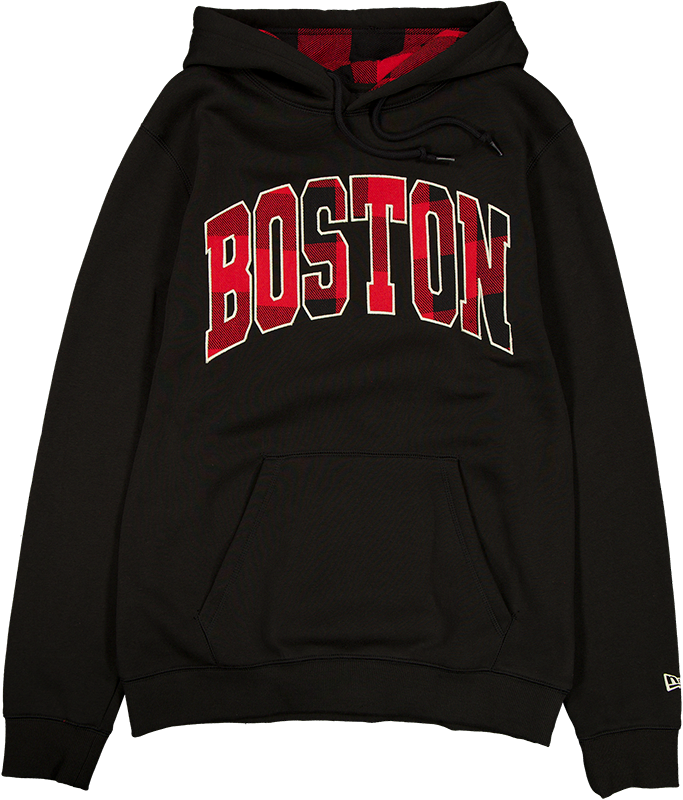 Boston Bruins Evergreen Check Hoodie