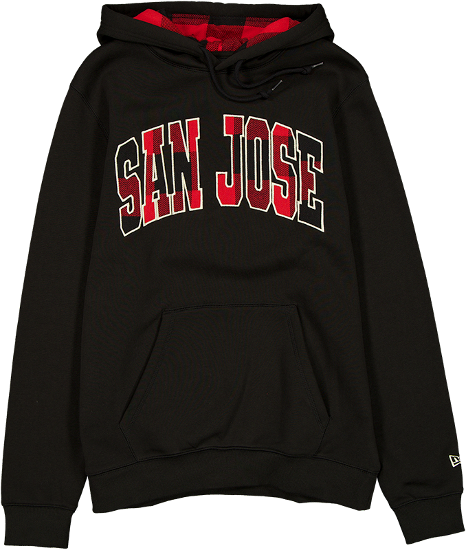 San Jose Sharks Evergreen Check Hoodie