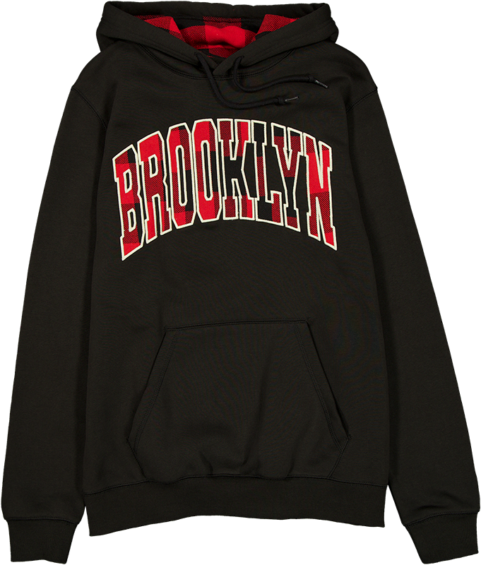Brooklyn Nets Evergreen Check Hoodie