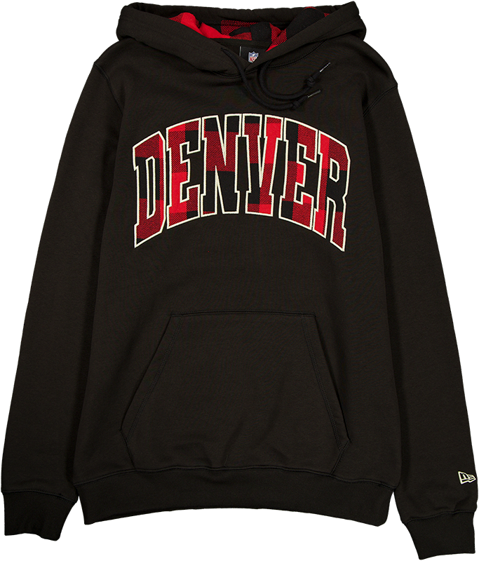 Denver Broncos Evergreen Check Hoodie