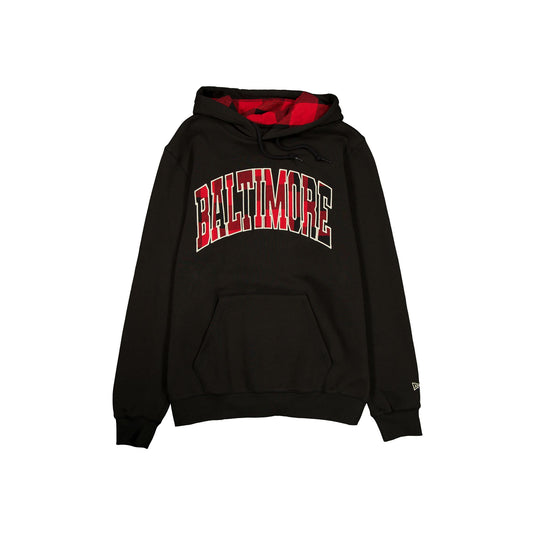 Baltimore Orioles Evergreen Check Hoodie - New Era Cap