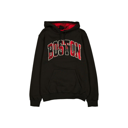 Boston Red Sox Evergreen Check Hoodie - New Era Cap