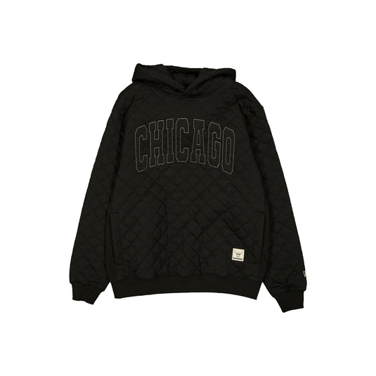 Chicago Bulls Quilted Hoodie - New Era Cap