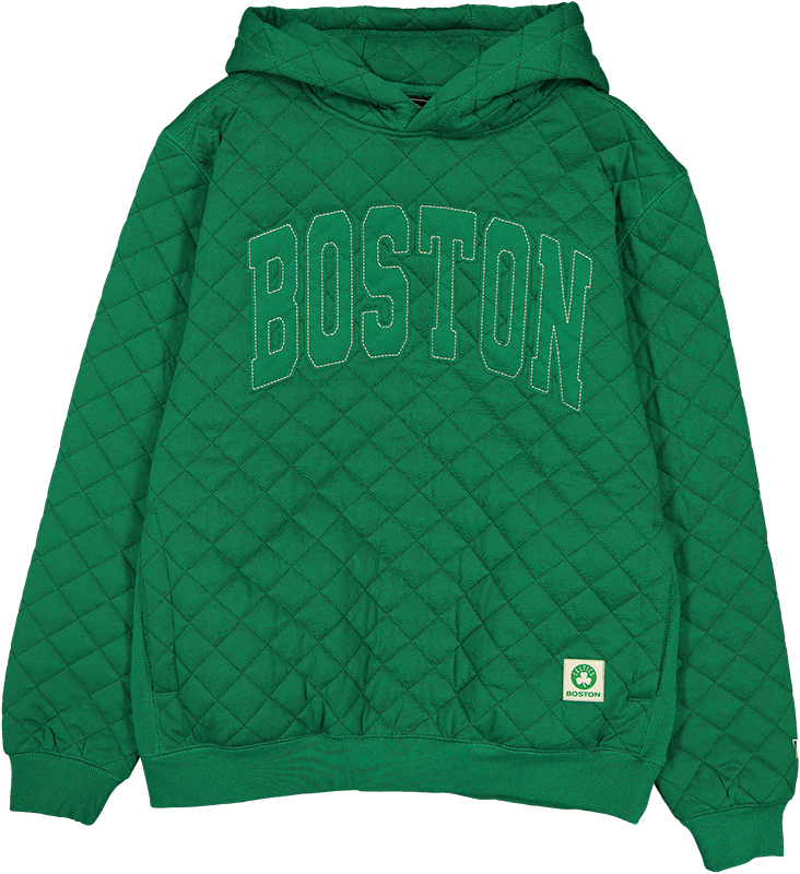 Boston Celtics Quilted Hoodie