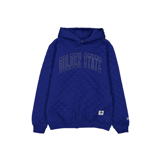 Golden State Warriors Quilted Hoodie - New Era Cap