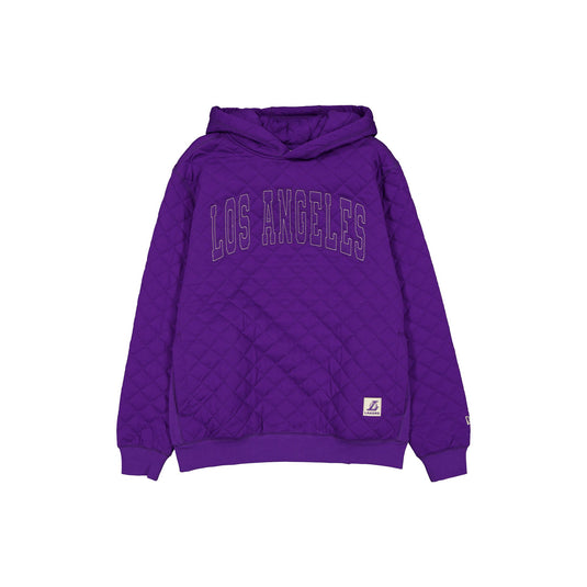 Los Angeles Lakers Quilted Hoodie - New Era Cap
