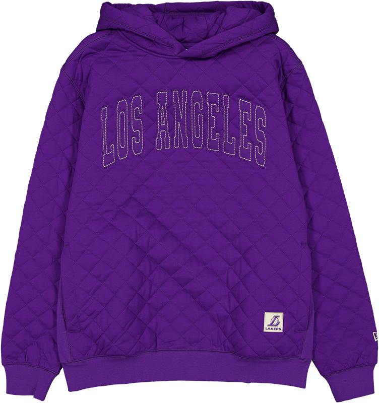 Los Angeles Lakers Quilted Hoodie
