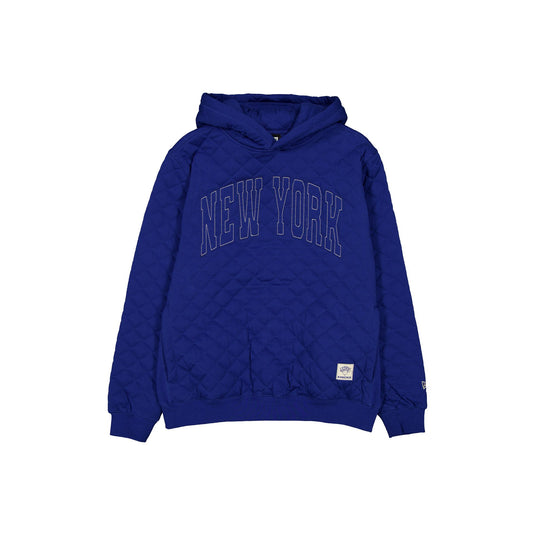 New York Knicks Quilted Hoodie - New Era Cap