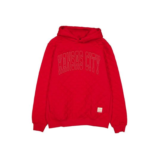 Kansas City Chiefs Quilted Hoodie - New Era Cap