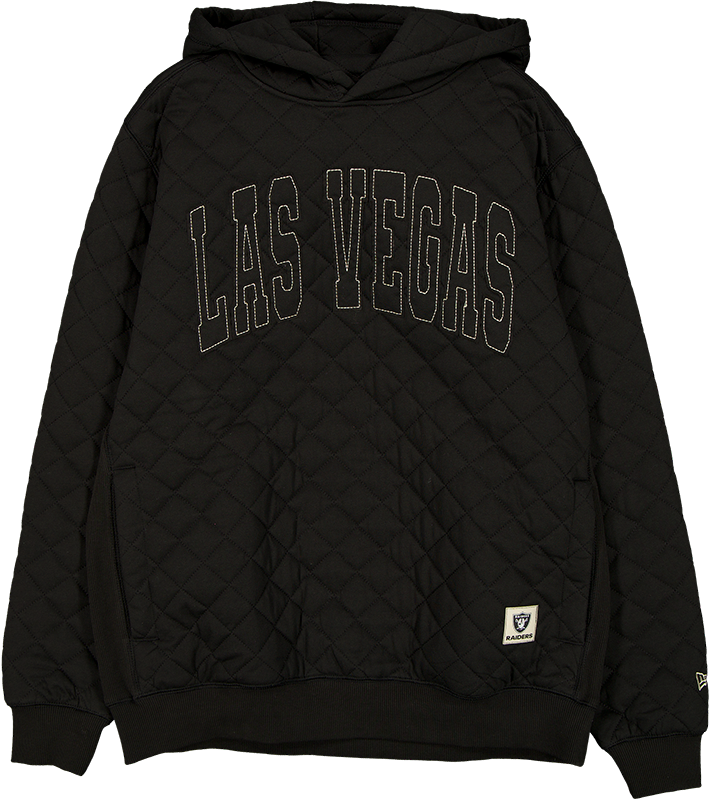Las Vegas Raiders Quilted Hoodie