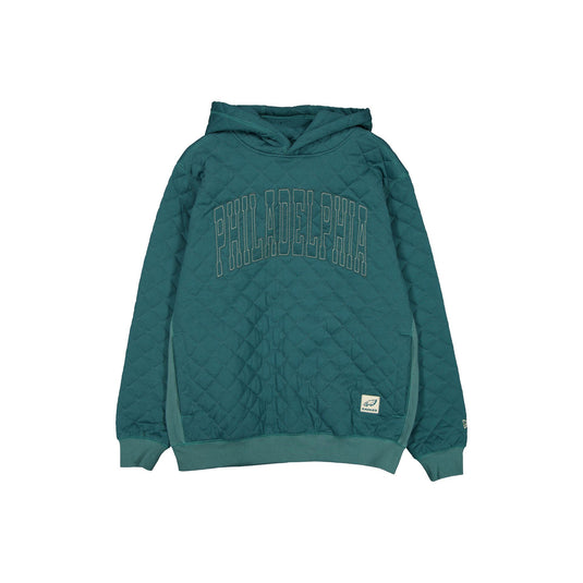 Philadelphia Eagles Quilted Hoodie - New Era Cap