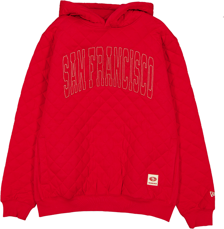 San Francisco 49ers Quilted Hoodie