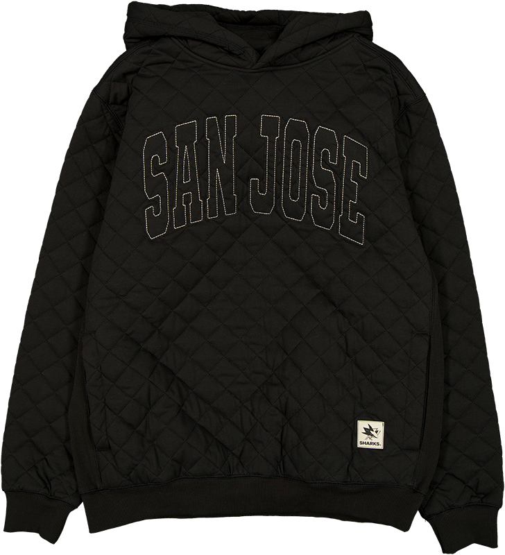 San Jose Sharks Quilted Hoodie